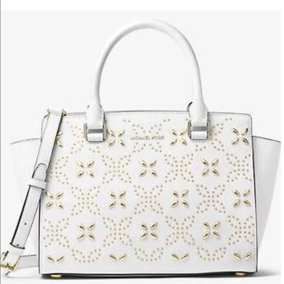 Michael Kors Selma Medium Top Zip Satchel - Picture 1 of 6